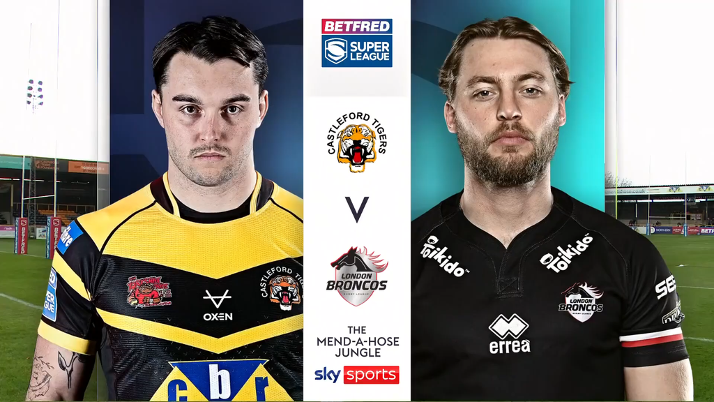 HIGHLIGHTS: Castleford Tigers 40-0 London Broncos