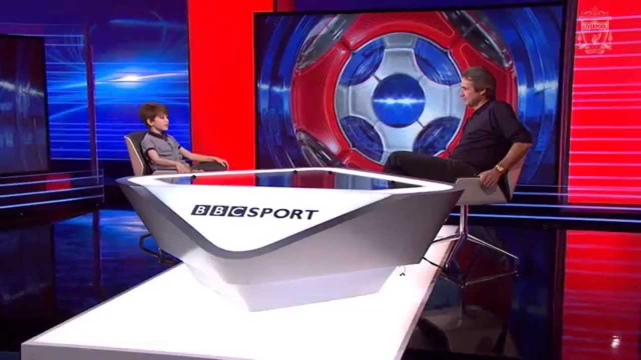 Alan Hansen meets the next Gary Lineker?