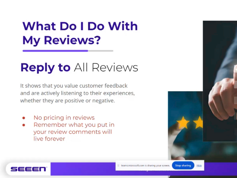 What Do I Do with My Reviews