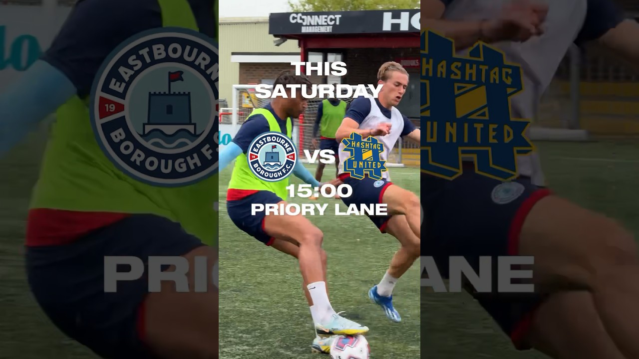 EBFC VS HASHTAG THIS SATURDAY - Don’t Miss Out 🔴⚪️ Up The Sports 💪 #hashtag #football