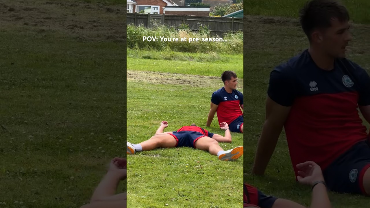 POV: You’re at pre-season…