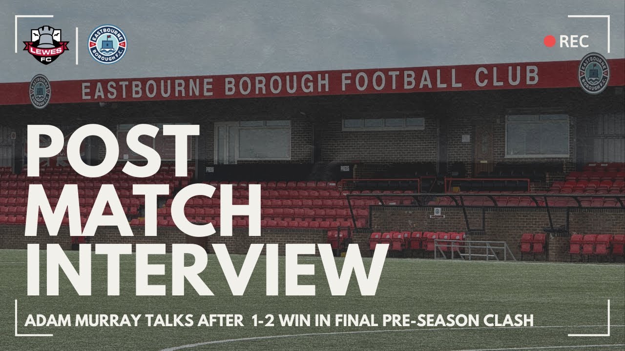 Post Match Interview: Adam Murray after final pre-season win