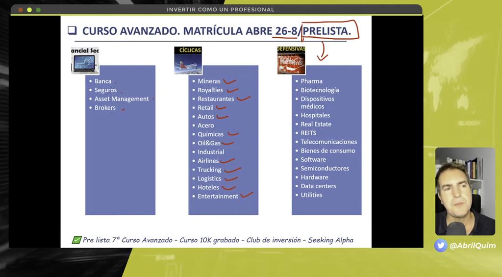 Apúntate a la prelista de la 7a edición del Curso Avanzado, moment 1