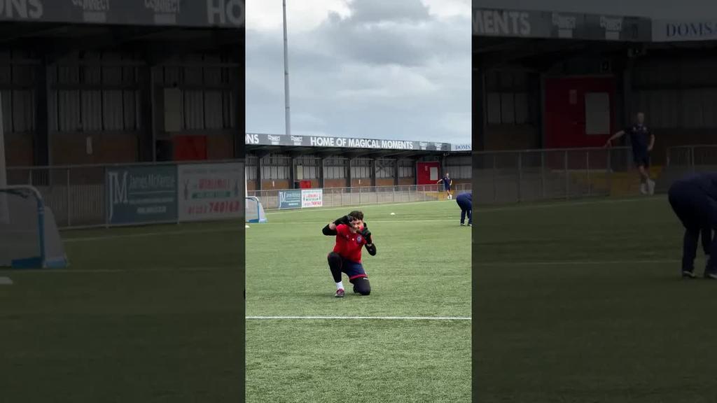 Keepers always take the best shots 🤩😮‍💨