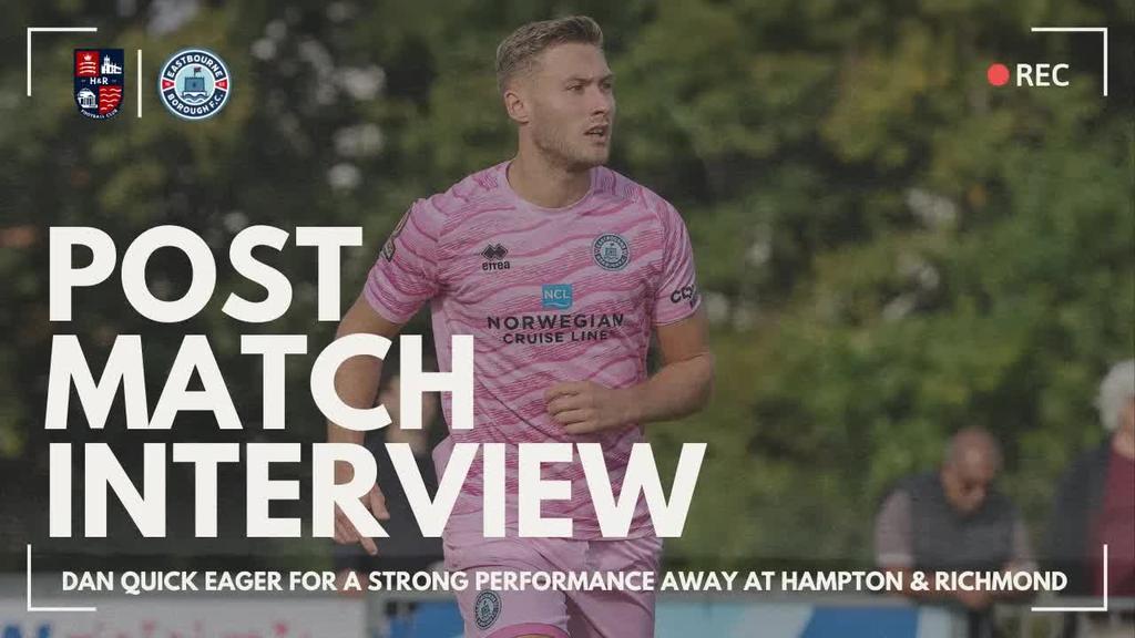 Pre Match Interview: Dan Quick assesses a great September, and looks ahead to Tuesday Night Football [ZGNediqYerE].mp4