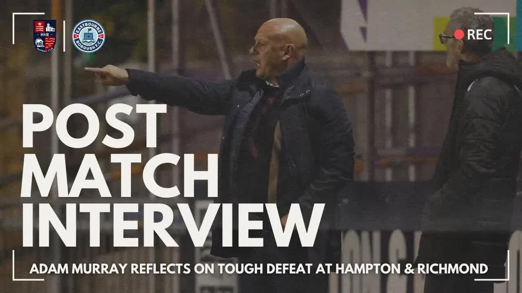Post Match Interview: Adam Murray speaks after defeat in London