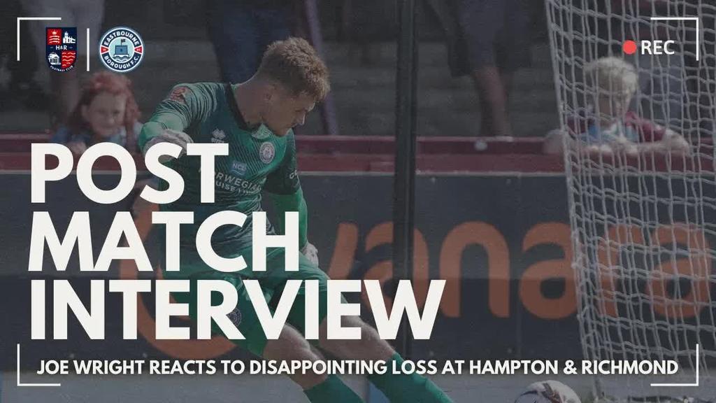 Post Match Interview: Joe Wright speaks after defeat in London