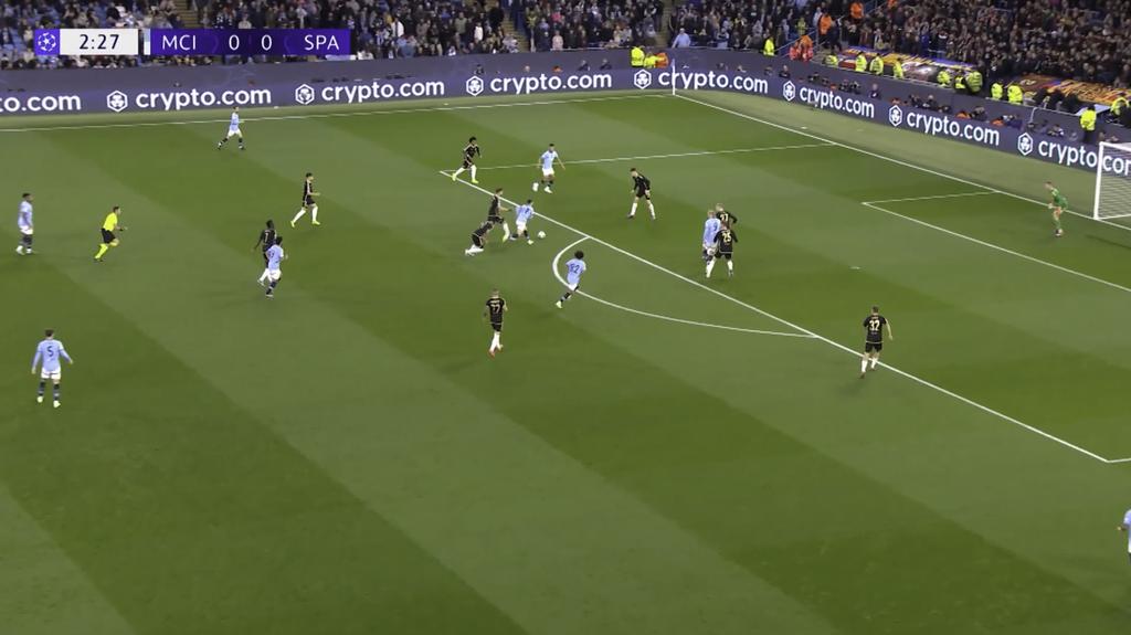 Erling Haaland's amazing backheel volley