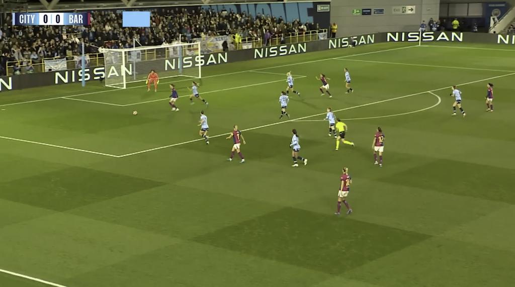 HIGHLIGHTS ｜ City beat Barcelona in Champions League! ｜ Man City 2-0 Barcelona ｜ UWCL