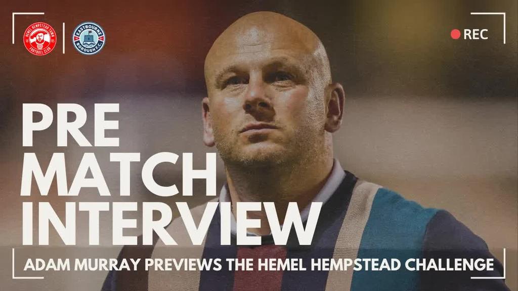 Pre Match Interview: Adam Murray wants the team to step up to the next level