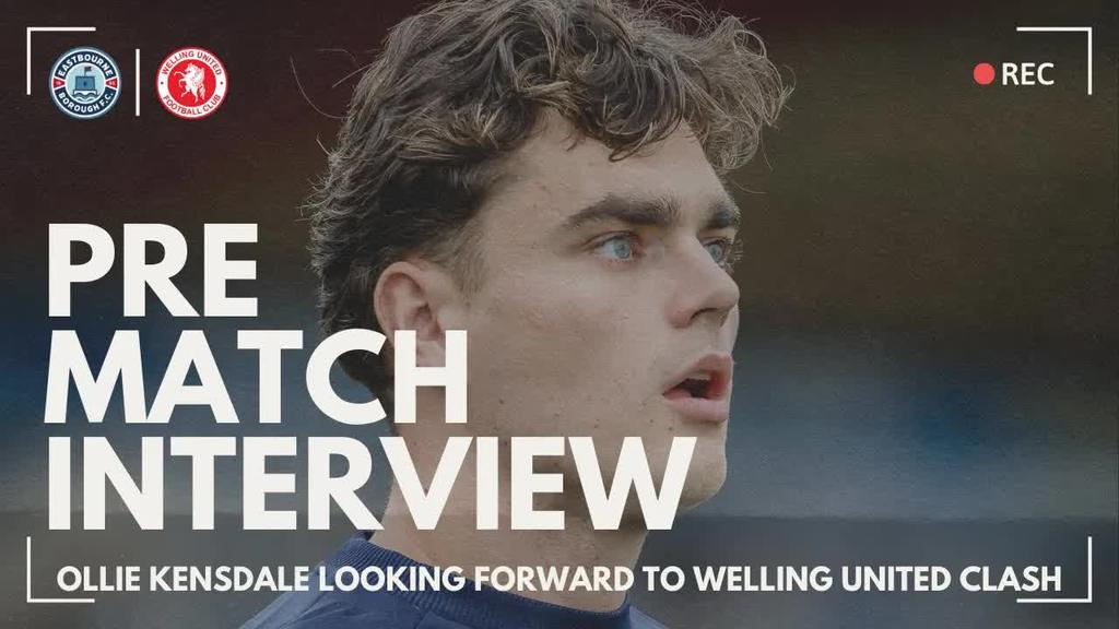 Pre Match Interview: Ollie Kensdale's first interview for The Sports