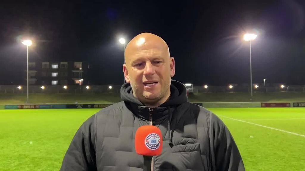 Post Match Interview: The Gaffer speaks after advancing in the Sussex Transport Senior Cup
