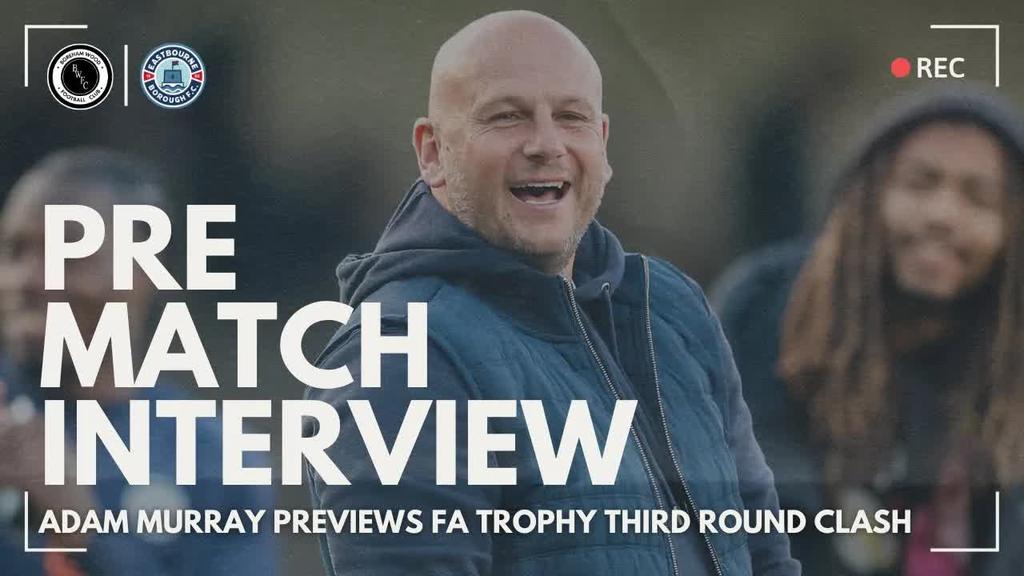 Pre Match Interview: The Gaffer is ready for round three with Boreham Wood