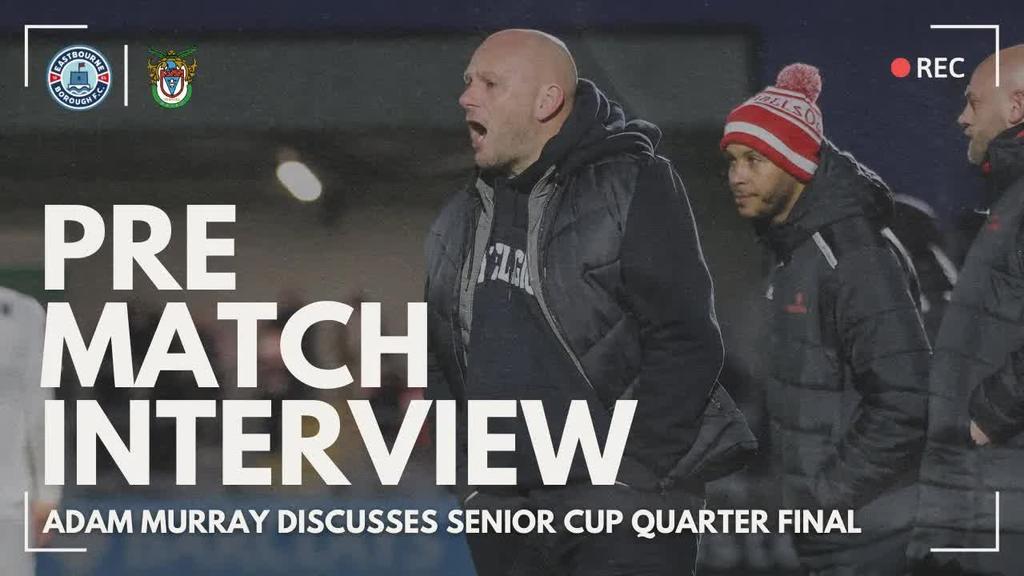 Pre Match Interview: Adam previews Bognor Regis Cup clash