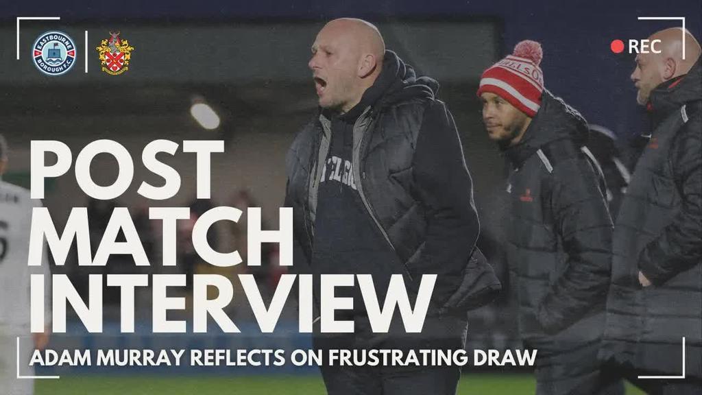 Post Match Interview: Murray after Hornchurch draw