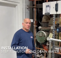 Step 1 - Drain the Water