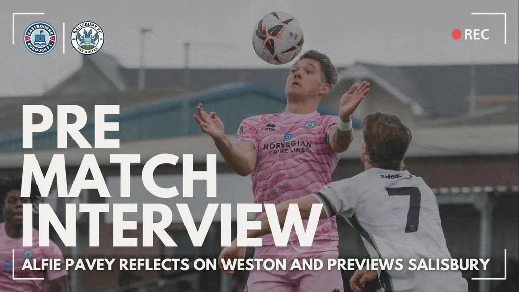 Pre Match Interview: Alfie Pavey talks ahead of Boxing Day battle
