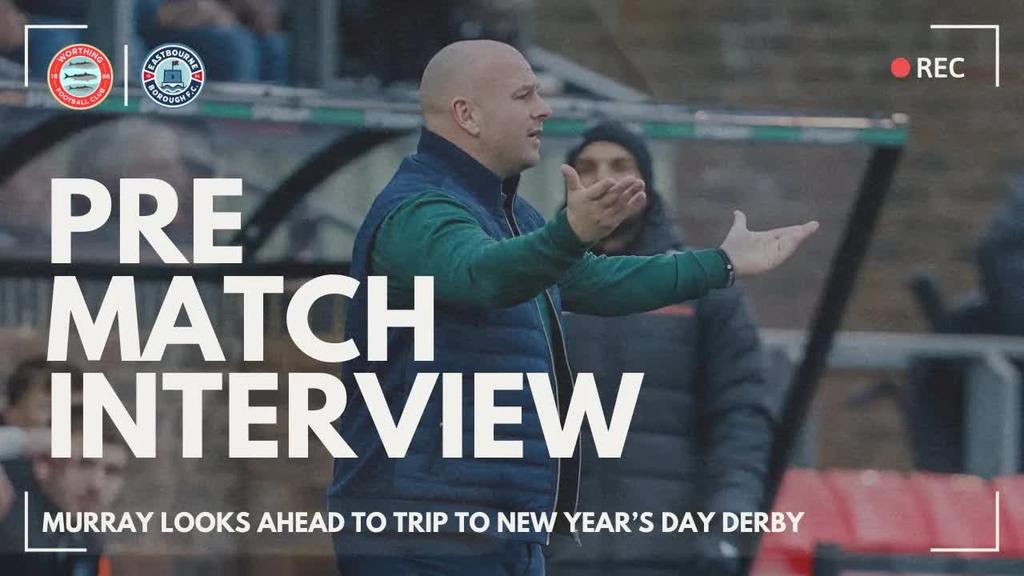 Pre Match Interview: Adam Murray on our New Year's derby day