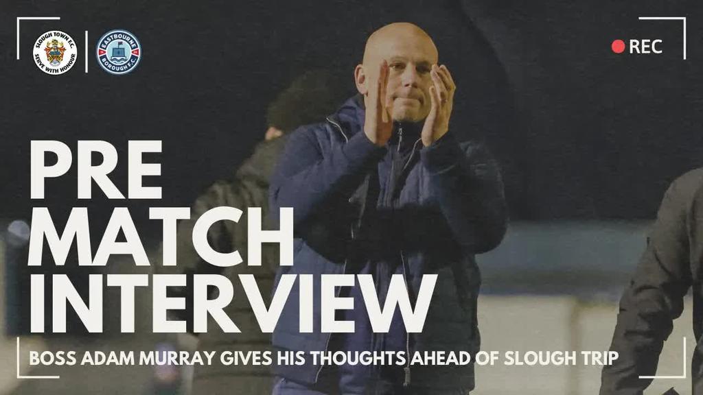 Pre Match Interview: Murray ready for Slough trip