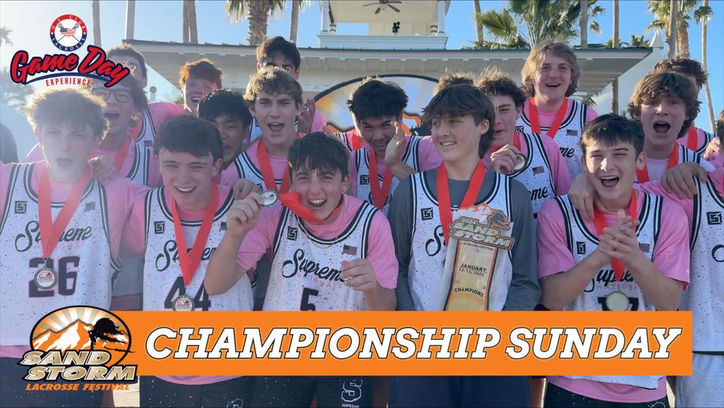 Sand Storm 2025 Championship Sunday Recap
