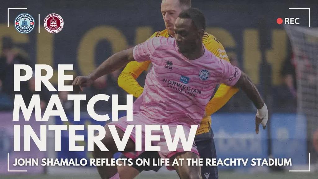 Pre Match Interview: Shamalo is settled in to the Borough way of life