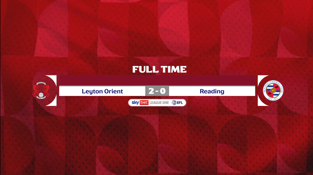 Highlights: Leyton Orient 2-0 Reading