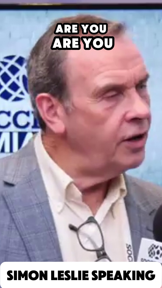 Simon Leslie Speaking