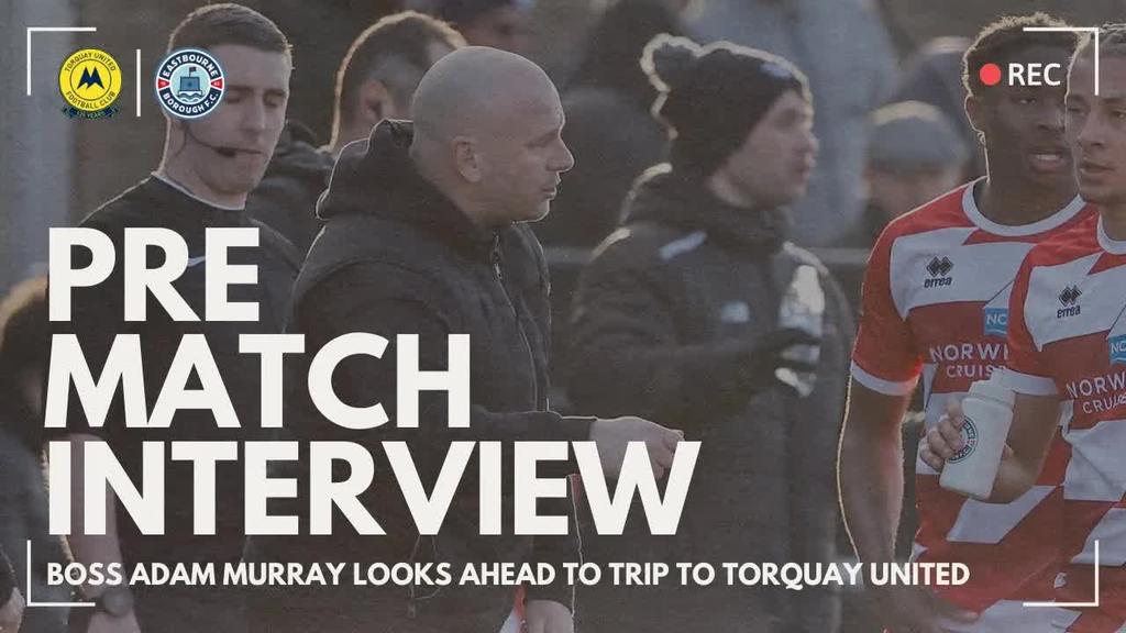 Pre-Match Interview: Murray looks ahead to Torquay trip