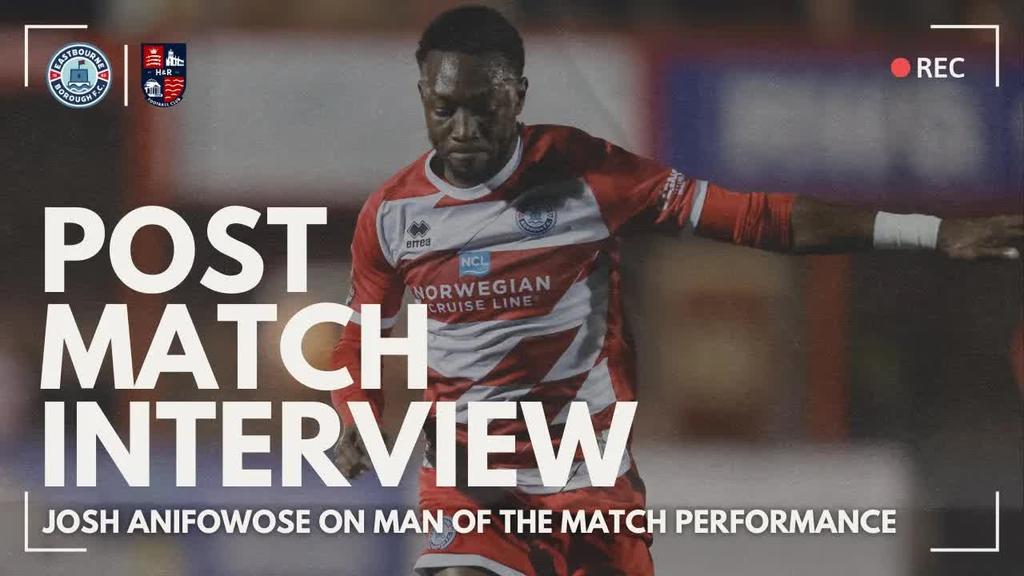 Post Match Interview: Josh Anifowose on his first start, goal and MOTM award