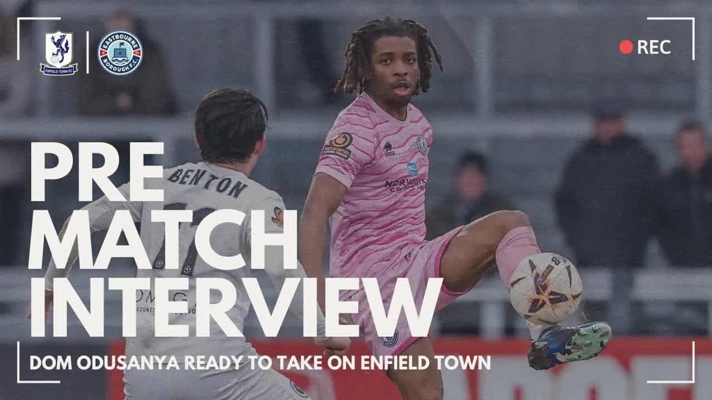 Pre Match Interview: Dom Odusanya ahead of Enfield