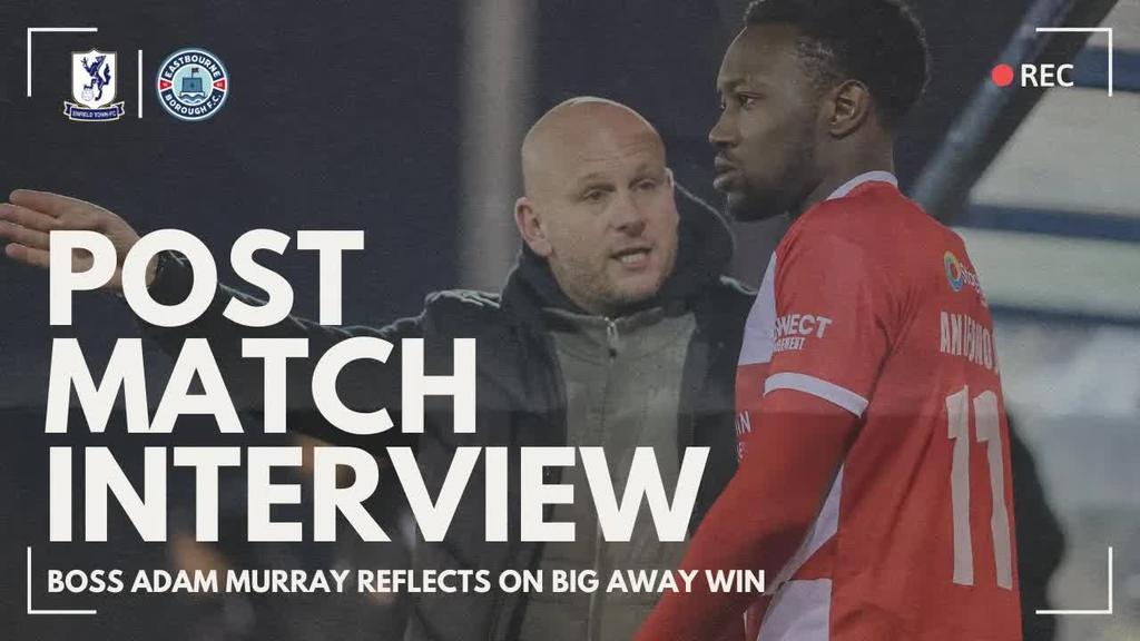 Post Match Interview: Adam Murray speaks after Borough win by five
