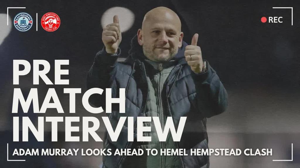 Pre Match Interview: Adam Murray ready to welcome Hemel to the ReachTV stadium