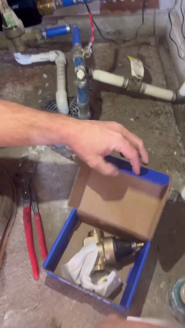 Watts PRV and install in a residential home where the street pressure is 110psi