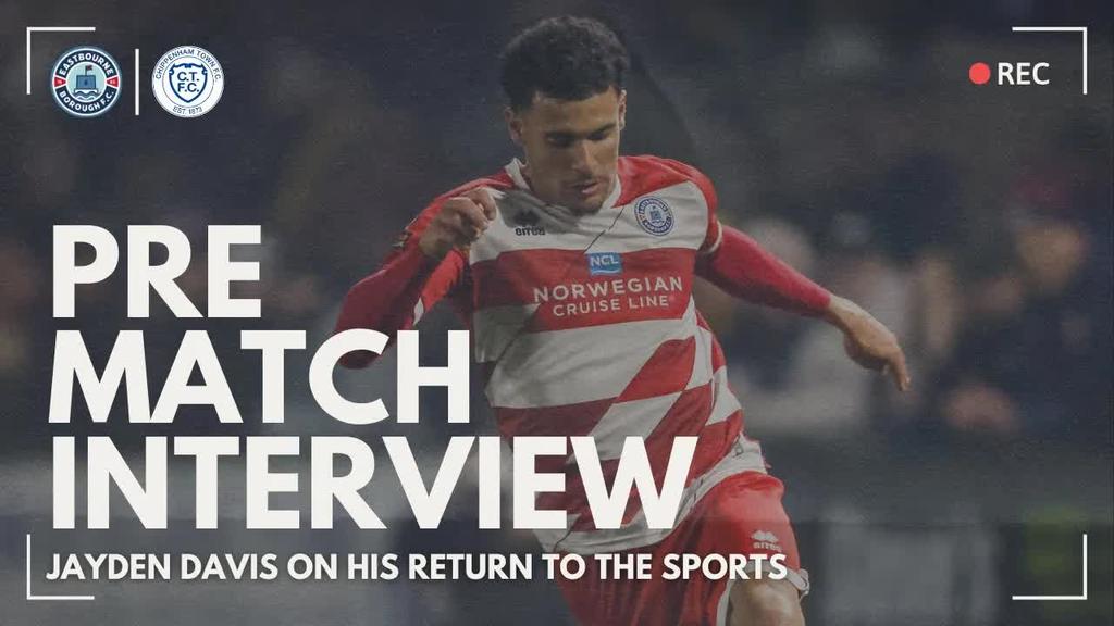 Pre Match Interview: The Returning Jayden Davis