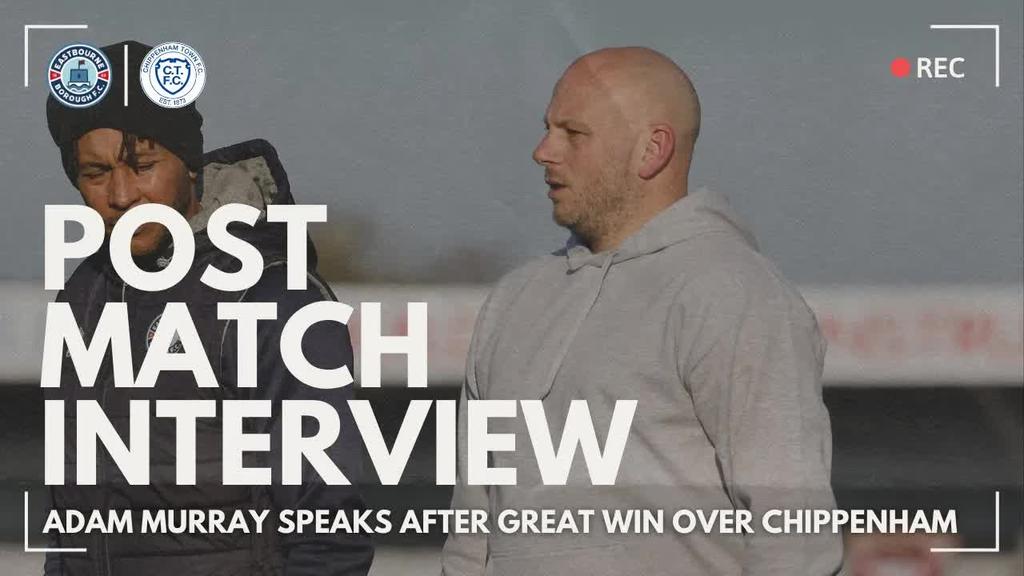 Post Match Interview: Adam Murray after Chippenham triumph