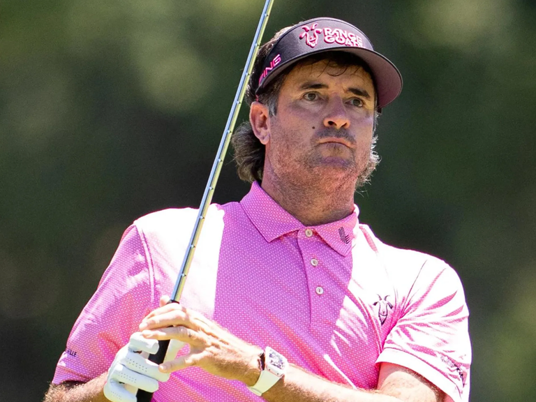 Bubba hits a nice driver downwind