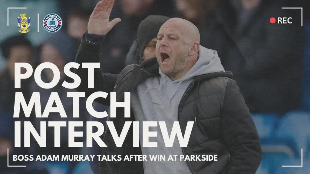 Post Match Interview: Adam Murray after another 3 points
