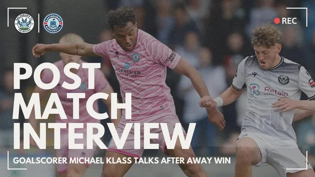 Goalscorer Klass on Salisbury win