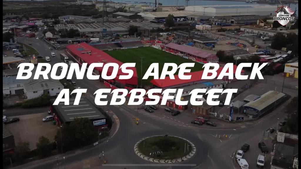London Broncos back in Ebbsfleet!!
