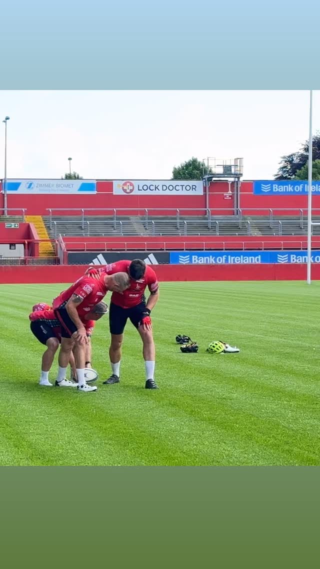 Rugby passing warmup