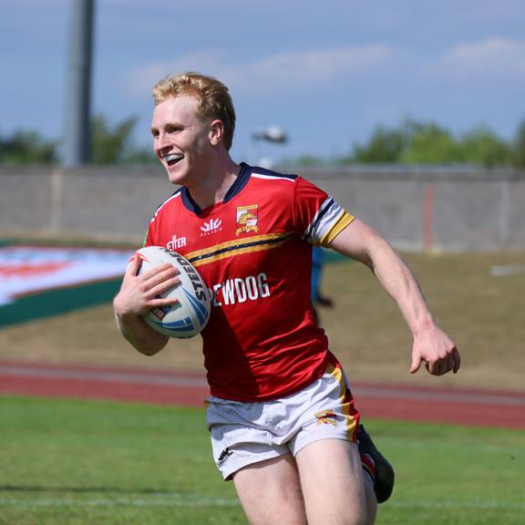 Louix Gorman's first vs Hunslet