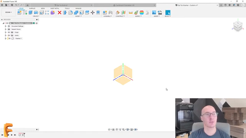 Bringing in the zip tie