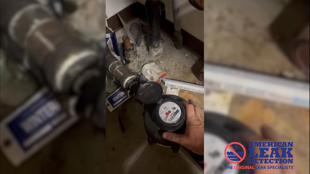 Locating the main leak