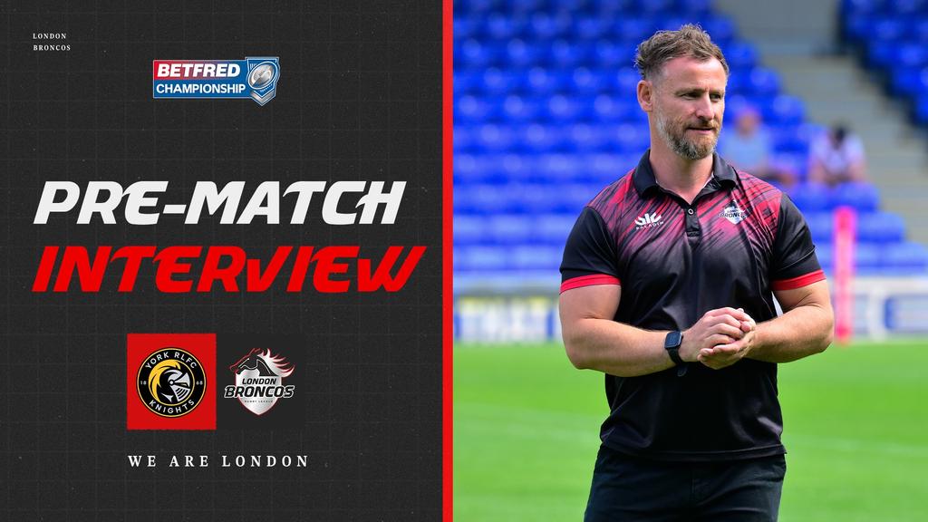 PREVIEW: Mike Eccles looks ahead to York trip