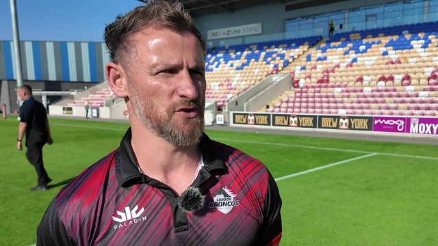 POST-MATCH: Mike Eccles following defeat to York