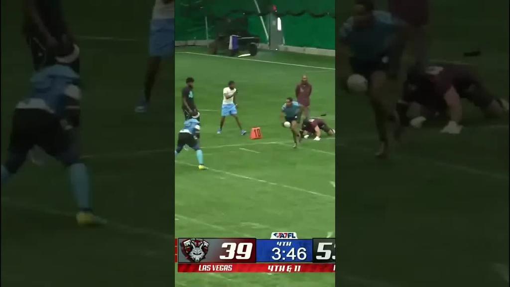 Matt Riddick Seals It For BIC! 4th & 11, Hamilton under pressure. Riddick grabs 3rd pick of day!