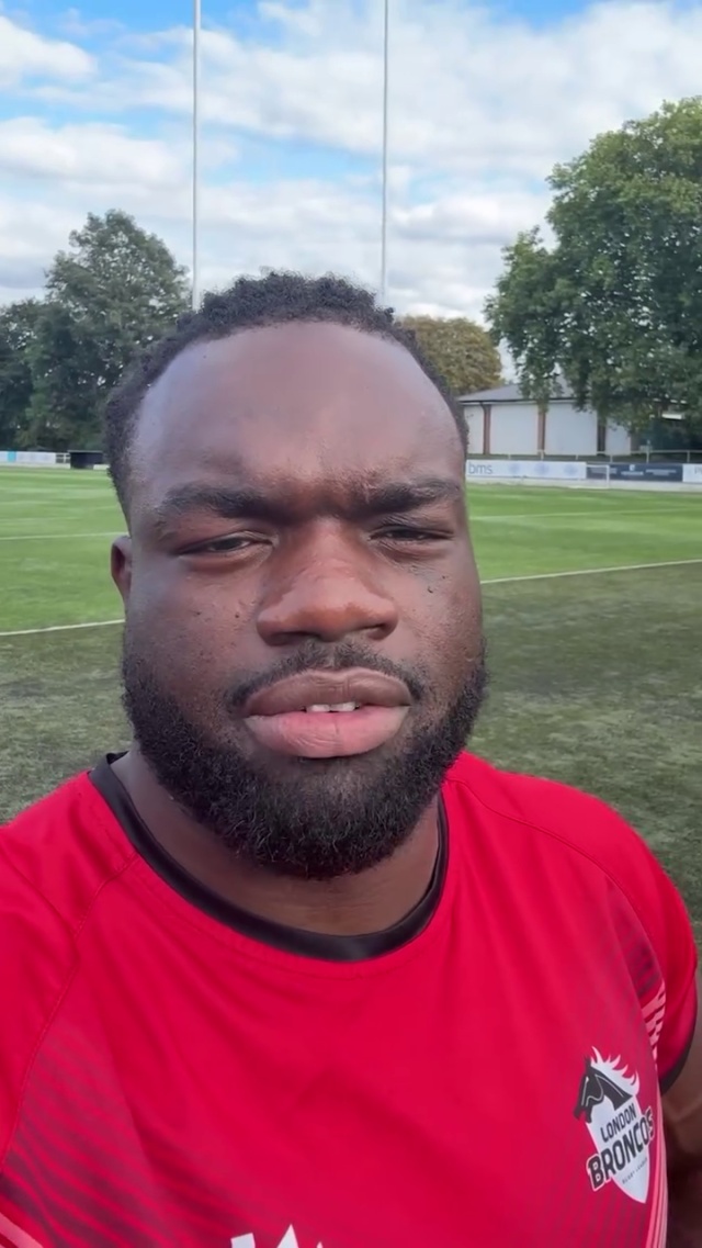 🗣️- Fresh off being named in the @rlworld team of the month Sadiq Adebiyi is looking forward to