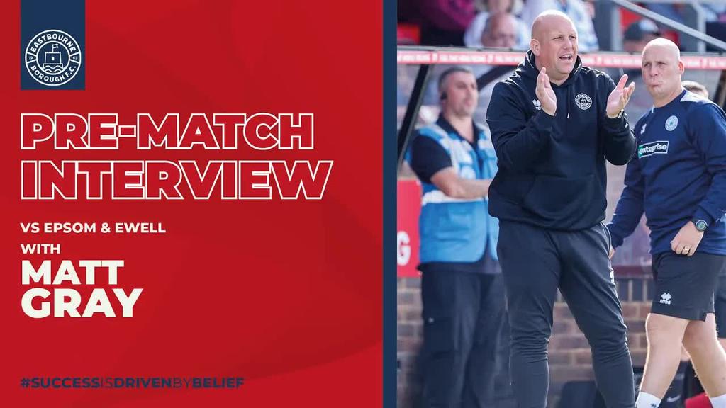 Pre Match Interview: Matt previews our FA Cup Second Qualifying Round tie