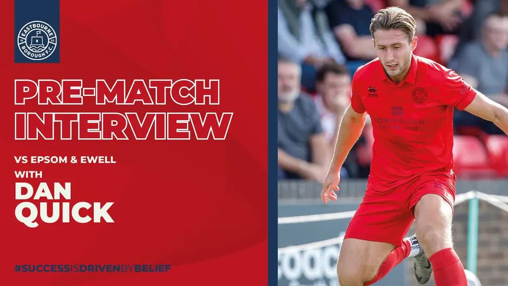 Pre Match Interview: Dan Quick is up for the cup