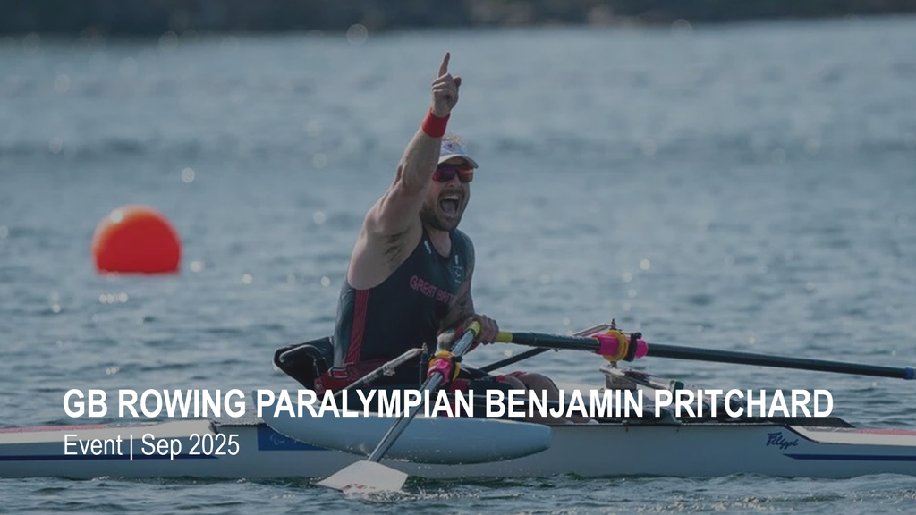 GB Rowing Paralympian Benjamin Pritchard
